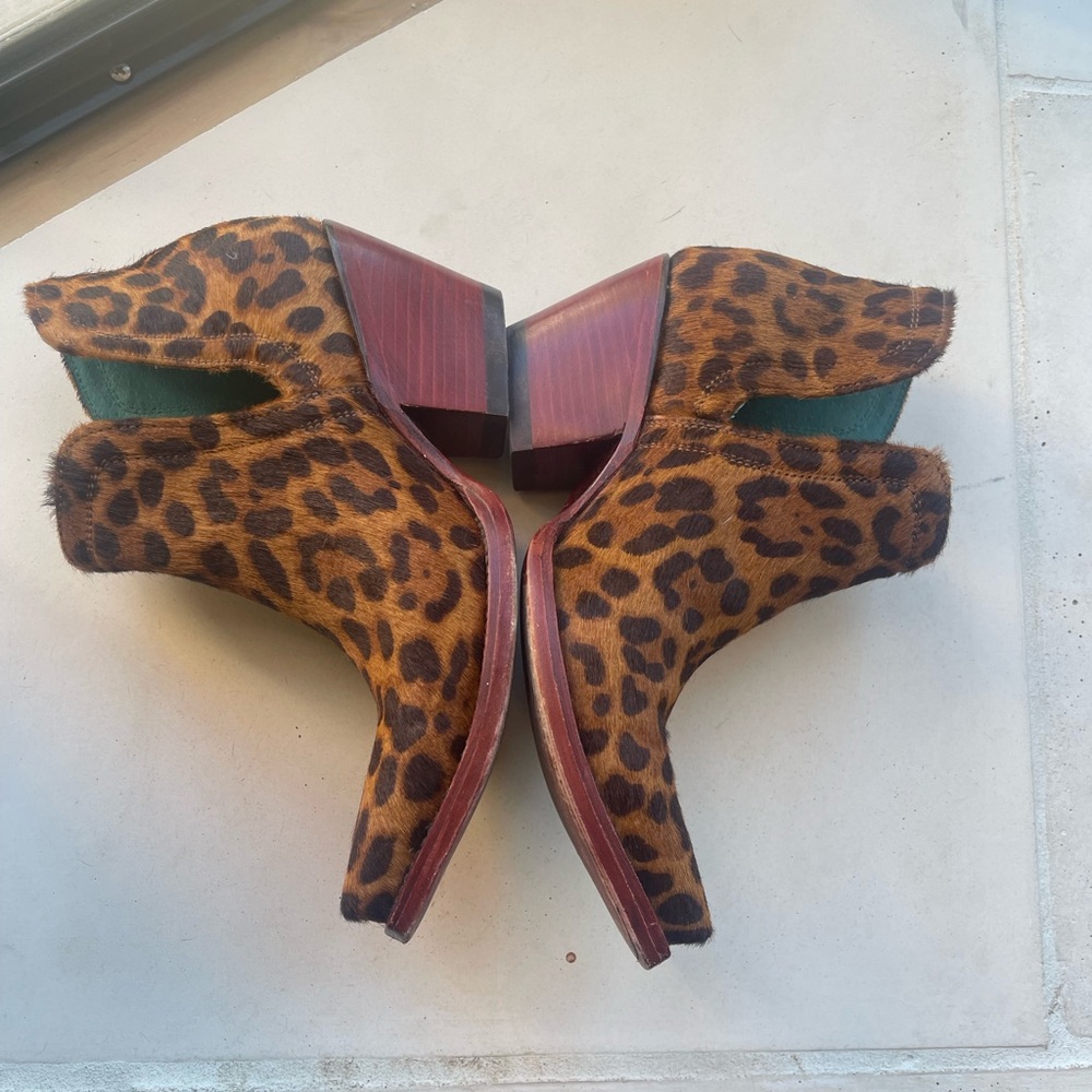 Ariat Leopard Print Ankle Booties